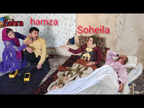 Suheila's pain and suffering after falling from Asghar's building and h husband's marriage to Zahra