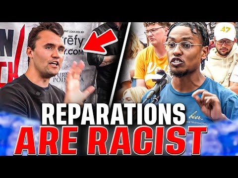 Charlie Kirk Crushes Reparations Once and for All
