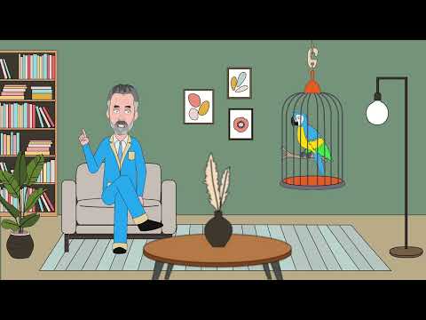 Millions of people either love or hate Jordan Peterson, see for yourself in this animated cartoon!