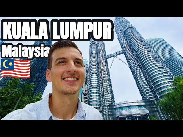 Travel vlog - FIRST TIME in Kuala Lumpur Malaysia 🇲🇾 (The City of Affordable Luxury!)