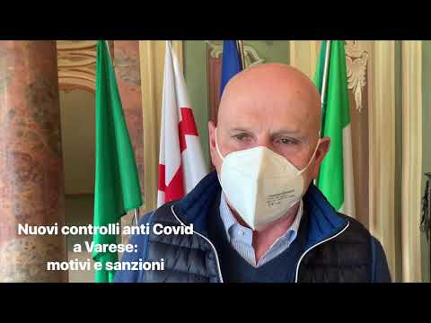 Nuovi controlli antiCovid a Varese: motivi e sanzioni