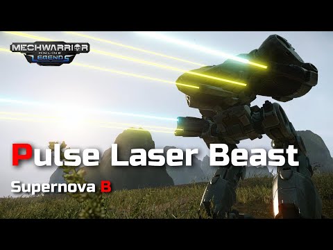 Supernova B - Pulse Laser Beast | Mechwarrior Online