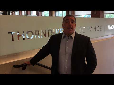 Developer Sal Lupoli leads tour of Thorndike Exchange (1 of 7)