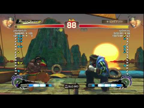 SSF4 AE Ver. 2012: pikotan525 [Dee Jay] vs. spDeeJay [Dee Jay] - PSN Ranked Match