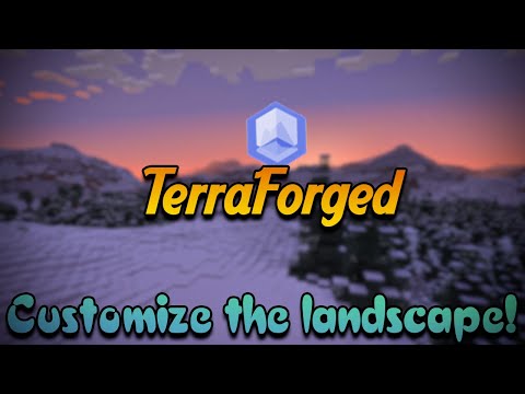 Customize your minecraft terrain! | TerraForged Minecraft mod review