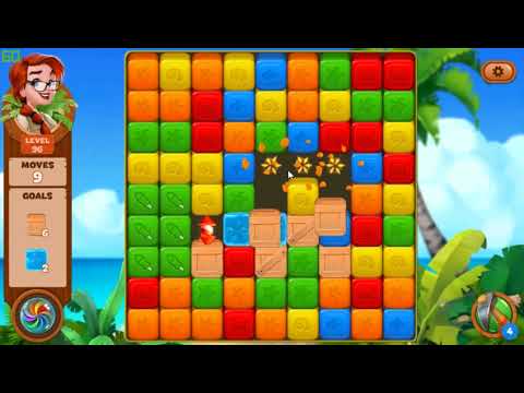 Lost Island Blast Adventure level 96