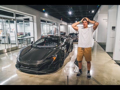 FULL CARBON FIBER MCLAREN!