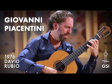 Julio César Oliva's "Una Flor En La Laguna" performed by Giovanni Piacentini on a 1976 David Rubio
