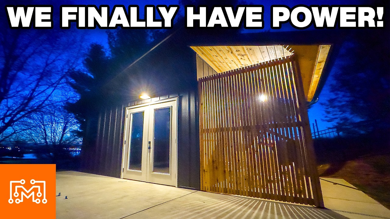 Running Power for the Pool Shed