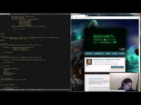 Handmade Hero | Day 219 | Motivational Speech in a Depressing Stream