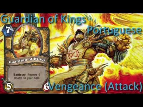 Guardian Of Kings card sounds in 12 languages -Hearthstone✔
