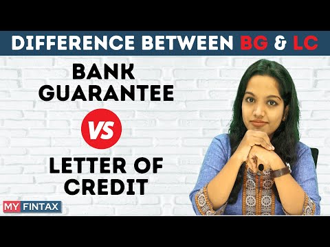 Difference between Bank Guarantee and Letter of Credit ? (in Hindi) #bankguarantee #letterofcredit