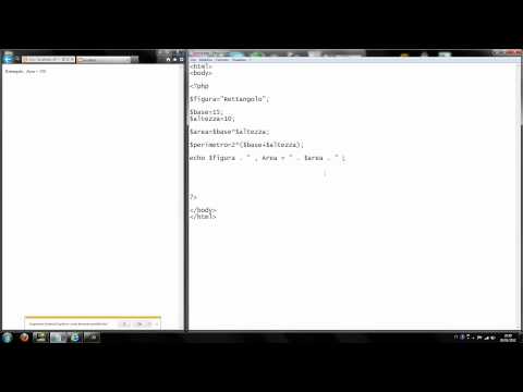 Tutorial Php ita lezione 3 - Concatenazione e ancora variabili