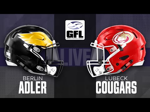 GFL2 Spiel der Woche: Berlin Adler - Lübeck Cougars