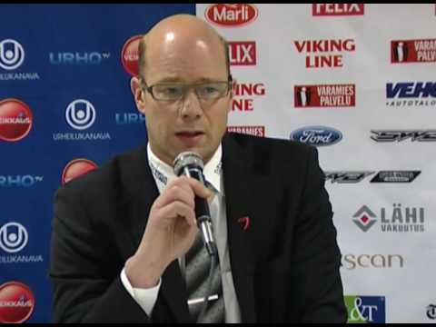 19.11.2009 TPS - JYP: Lehdistötilaisuus