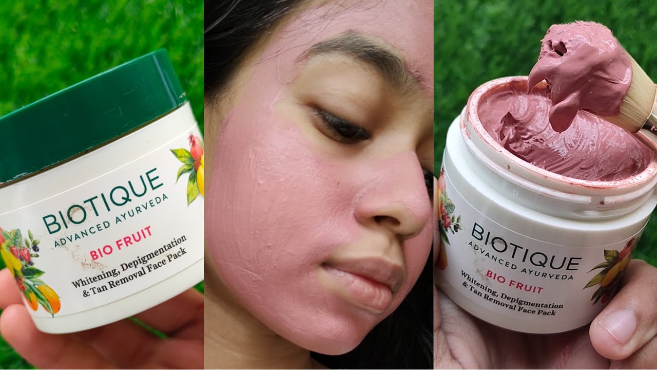 Biotique Bio Fruit Face Pack🍓Mini Review✨