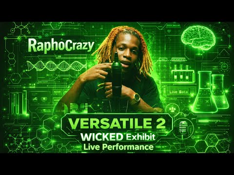 RaphoCrazy - Versatile 2 | Wicked Exhibit Live Performance 🎙