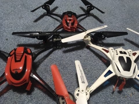 Traxxas Alias vs Nihui U807 vs GPTOYS Trooper RC QUADCOPTERS