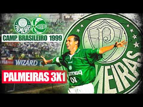O hat-trick de Evair! Palmeiras 3x1 Juventude – 1999