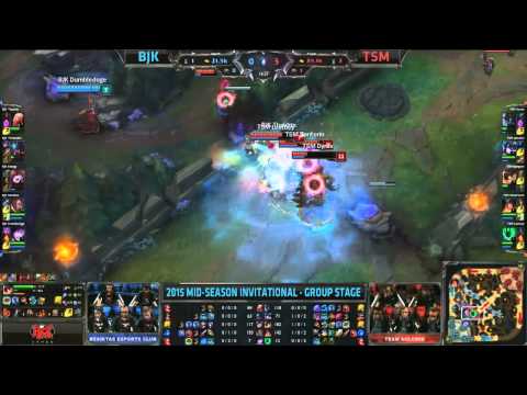 [Highlight] BJK vs TSM | MSI 2015 - Group Stage | Beşiktaş e-Sports Club vs Team SoloMid