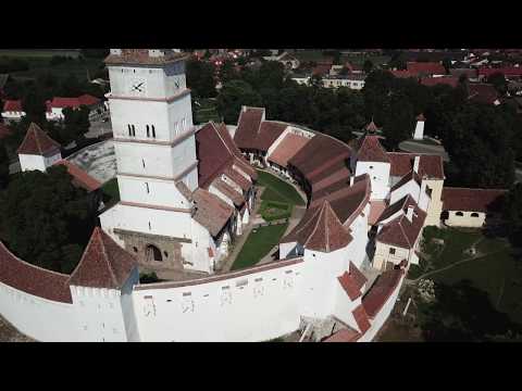 Honigberg Kirchenburg - Biserică Fortificată Hărman- 2019 4K- Drone Footage