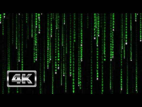 Matrix Code Rain - 1 Hour Matrix Theme TV Screensaver and Live Wallpaper 4K