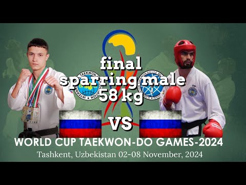 World Cup taekwondo ITF 2024 Final sparring male 58 kg