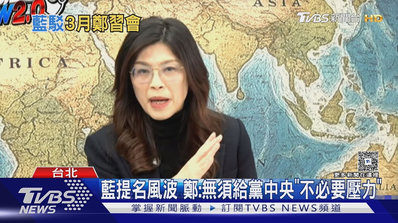 影音/藍營提名風波! 鄭麗文:無須給黨中央「不必要壓力」