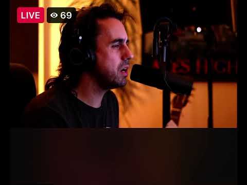 Danny Rexon of Crazy Lixx plays my song during Livestream