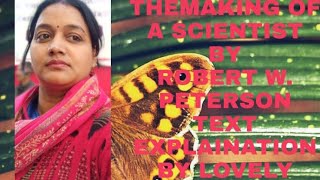 THE MAKING OF A SCIENTIST BY ROBERT W. PETERSON