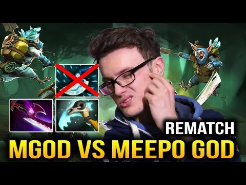 Miracle- Antimage VS Meepo God - W33 Rematch Dota 2
