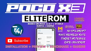 FLASHING ELITEROM MIUI 12 ON POCO X3| GAMING ROM | POCO X3 MIUI CUSTOM ROM | MIUI LAUNCHER