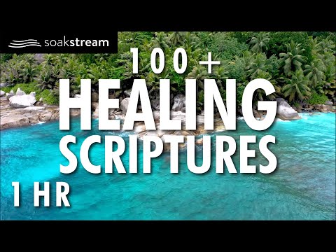 100+ Healing Scriptures With Soaking Music | Bible Verses For Sleep | 1 HOUR