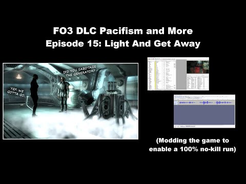 FO3 DLC Pacifism and More (100% no-kill run) Part 15 - Light And Get Away