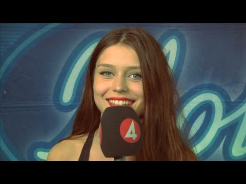 Amanda Persson: "Jag gillar att springa" - Idol Sverige (TV4)