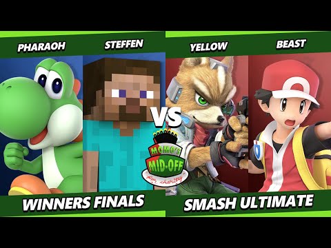 Momo's Mid-Off Winners Finals - Pharaoh & Steffen Vs. Yellow & Beast - SSBU Ultimate Tournament