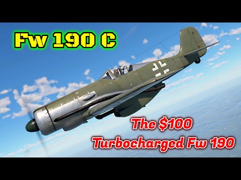 Fw 190 C - Wish It Had An Airspawn [War Thunder]