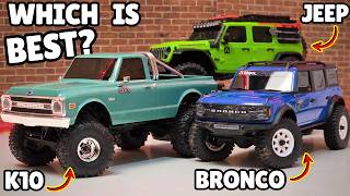 Which SCX30 is the Best? - K10, Bronco or Jeep?