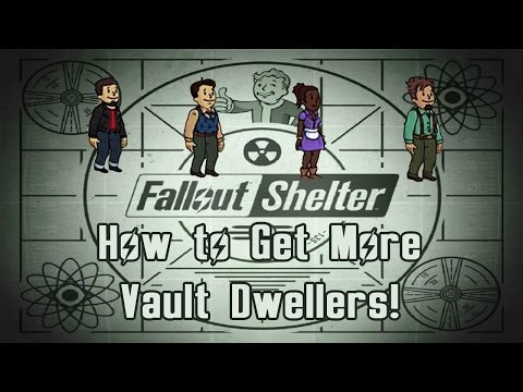 Get More Vault Dwellers | Fallout Shelter Tutorial