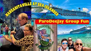 Margaritaville Islander Cruise 🛳️🎶 ParoDeeJay Group Cruise Fun & Laughs Epic JWB Steakhouse review🍹🥩