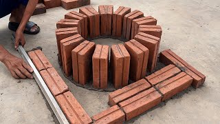 Amazing Construction Diy - How To Construct Wood Stove Super Economical Brick