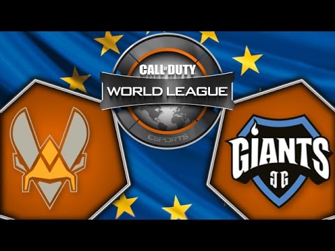 Vitality vs Giants - Game 1 - CoD World League - Day 8 - Europe - Cast FR