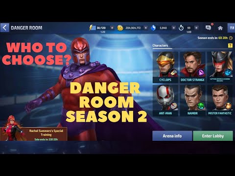 DANGER ROOM Season 2 - Testing Cyclops/Dr. Strange/Sharon Rogers/Mr. Fantastic - Marvel Future Fight