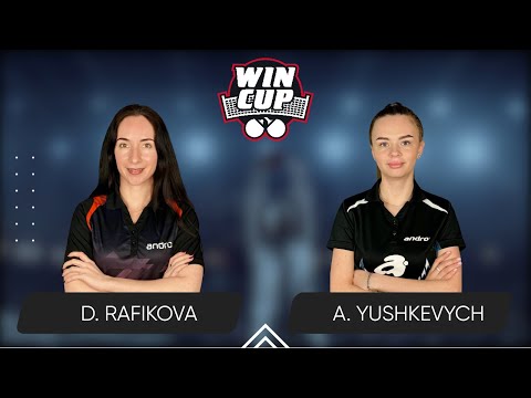 07:00 Diana Rafikova - Anastasiia Yushkevich 10.02.2025 WINCUP Women Professional. Table 1