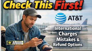 AT&T International Charges Mistakes and Refund Options | How to Fix Roaming Bill Issues