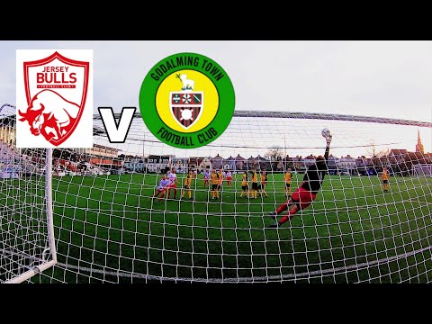 MY BEST GAME EVER?! Jersey Bulls FC Vs Godalming Town FC. 14/12/19. Combined Counties Division 1.