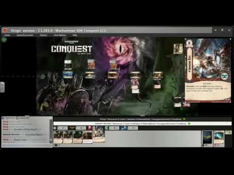 40k Conquest on OCTGN - Parasite of Mortrex vs Mavros