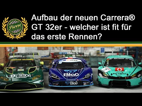 Aufbau der neuen Carrera® GT32er - welcher ist fit für das erste Rennen?