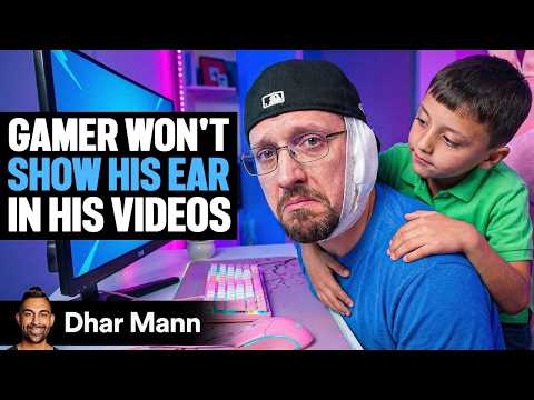 FAMOUS GAMER Won't Show His Ear On Camera Ft. FGTeeV | Dhar Mann Studios