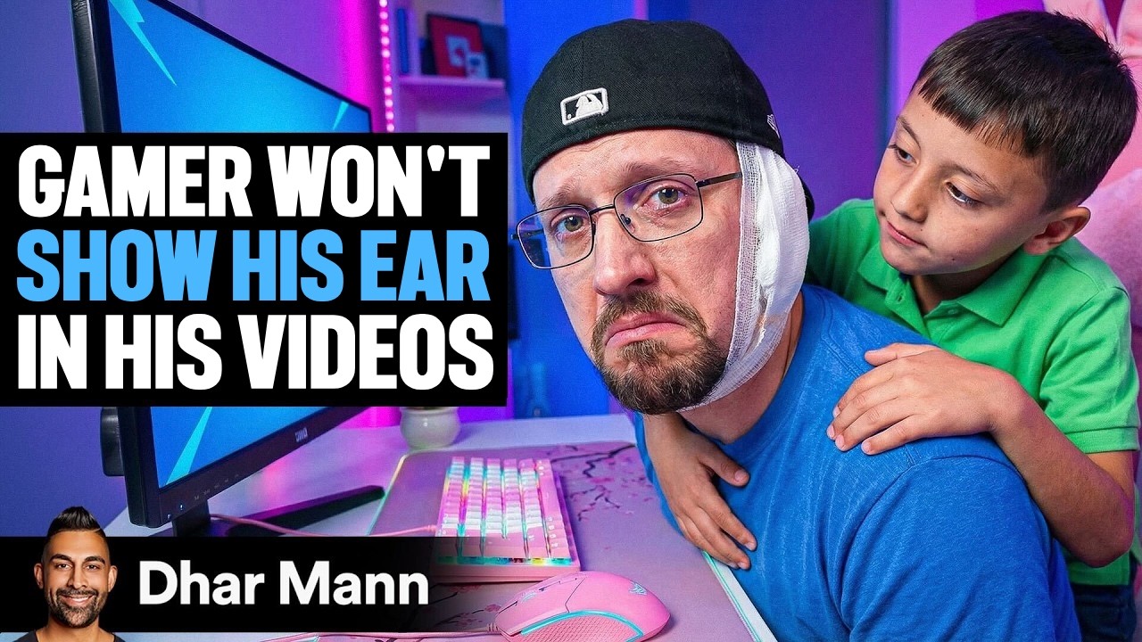 FAMOUS GAMER Won't Show His Ear On Camera Ft. FGTeeV | Dhar Mann Studios